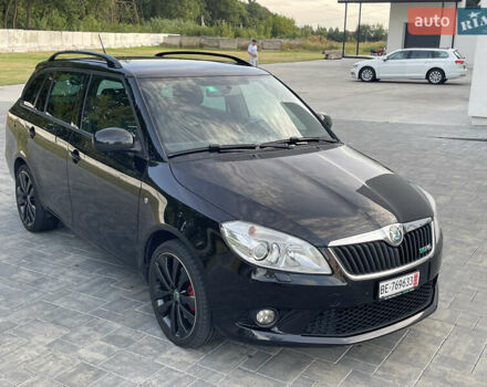 Черный Шкода Фабия, объемом двигателя 1.4 л и пробегом 179 тыс. км за 7750 $, фото 6 на Automoto.ua