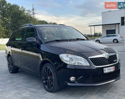 Черный Шкода Фабия, объемом двигателя 1.4 л и пробегом 179 тыс. км за 7750 $, фото 5 на Automoto.ua