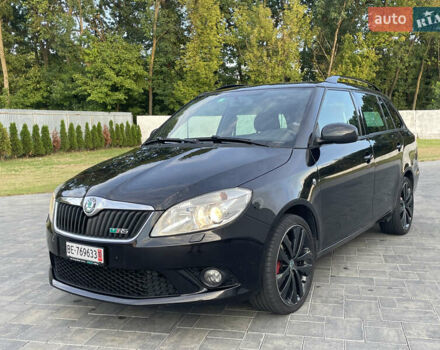 Черный Шкода Фабия, объемом двигателя 1.4 л и пробегом 179 тыс. км за 7750 $, фото 2 на Automoto.ua