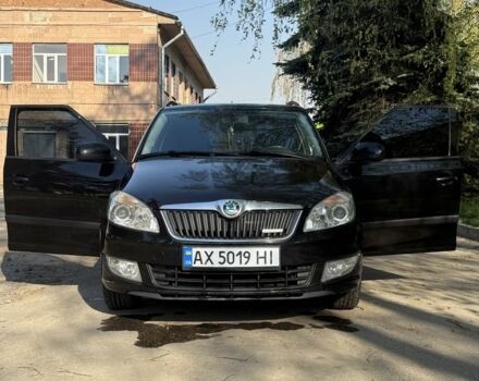 Черный Шкода Фабия, объемом двигателя 1.2 л и пробегом 257 тыс. км за 5350 $, фото 6 на Automoto.ua