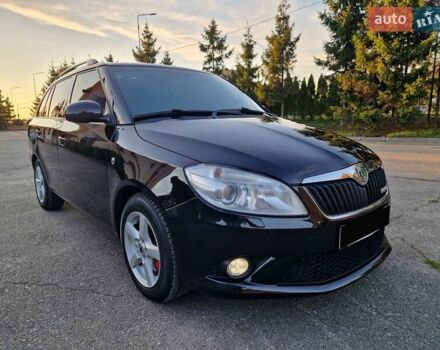 Черный Шкода Фабия, объемом двигателя 1.4 л и пробегом 225 тыс. км за 8600 $, фото 4 на Automoto.ua