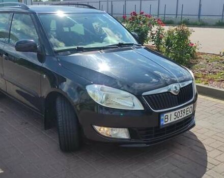 Шкода Фабия 2012 в Полтаве на Automoto.ua Черный Шкода Фабия, объемом двигателя 1.6 л и пробегом 211 тыс. км за 6500 $, фото 9 на Automoto.ua
