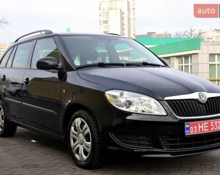 Черный Шкода Фабия, объемом двигателя 1.2 л и пробегом 196 тыс. км за 5700 $, фото 6 на Automoto.ua