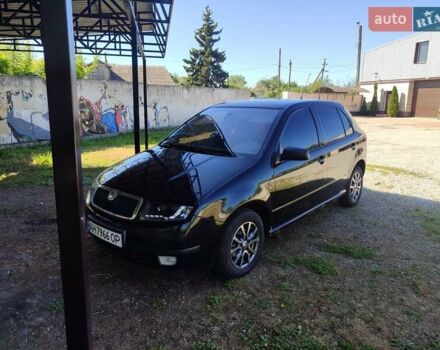Черный Шкода Фабия, объемом двигателя 1.4 л и пробегом 290 тыс. км за 4500 $, фото 1 на Automoto.ua