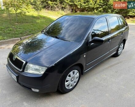 Чорний Шкода Фабія, об'ємом двигуна 1.4 л та пробігом 223 тис. км за 3499 $, фото 1 на Automoto.ua