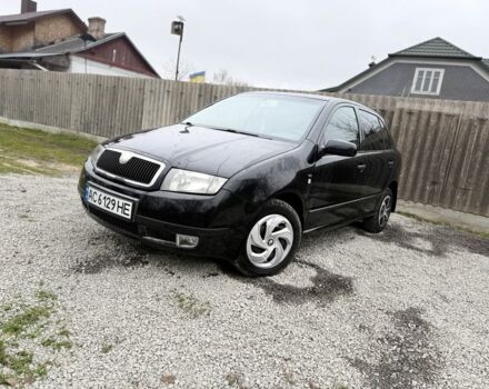 Чорний Шкода Фабія, об'ємом двигуна 1.4 л та пробігом 201 тис. км за 4100 $, фото 1 на Automoto.ua