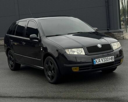 Черный Шкода Фабия, объемом двигателя 1.4 л и пробегом 240 тыс. км за 3400 $, фото 1 на Automoto.ua