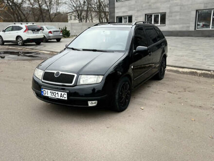 Чорний Шкода Фабія, об'ємом двигуна 1.4 л та пробігом 295 тис. км за 4150 $, фото 1 на Automoto.ua