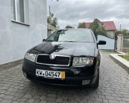 Черный Шкода Фабия, объемом двигателя 1.4 л и пробегом 174 тыс. км за 4899 $, фото 1 на Automoto.ua