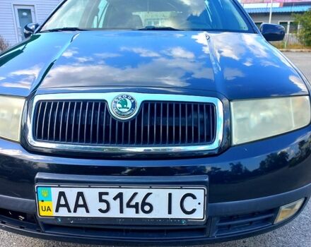 Черный Шкода Фабия, объемом двигателя 1.4 л и пробегом 123 тыс. км за 4350 $, фото 1 на Automoto.ua
