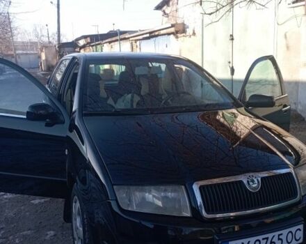 Чорний Шкода Фабія, об'ємом двигуна 1.4 л та пробігом 213 тис. км за 4900 $, фото 1 на Automoto.ua