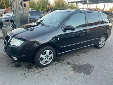 Чорний Шкода Фабія, об'ємом двигуна 1.4 л та пробігом 190 тис. км за 5500 $, фото 1 на Automoto.ua