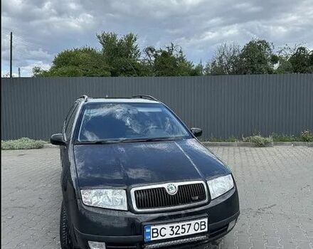 Черный Шкода Фабия, объемом двигателя 1.2 л и пробегом 350 тыс. км за 2800 $, фото 1 на Automoto.ua