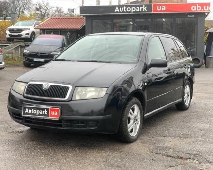 Черный Шкода Фабия, объемом двигателя 1.4 л и пробегом 308 тыс. км за 3390 $, фото 1 на Automoto.ua