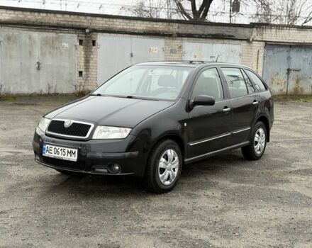 Черный Шкода Фабия, объемом двигателя 1.4 л и пробегом 233 тыс. км за 3800 $, фото 1 на Automoto.ua