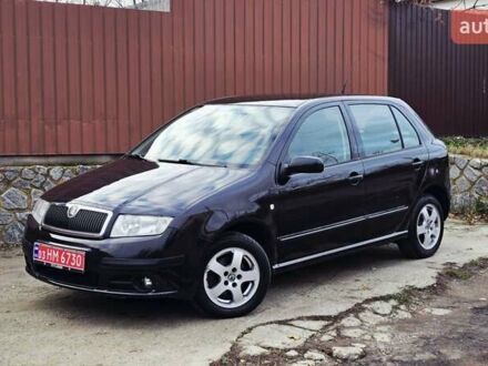 Черный Шкода Фабия, объемом двигателя 1.39 л и пробегом 173 тыс. км за 5799 $, фото 1 на Automoto.ua