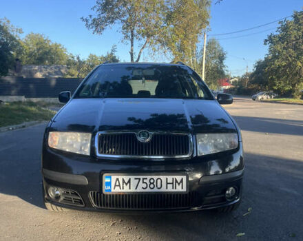 Чорний Шкода Фабія, об'ємом двигуна 1.42 л та пробігом 297 тис. км за 4500 $, фото 1 на Automoto.ua