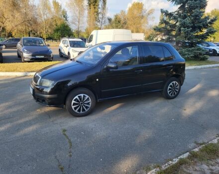 Чорний Шкода Фабія, об'ємом двигуна 1.2 л та пробігом 222 тис. км за 3700 $, фото 1 на Automoto.ua