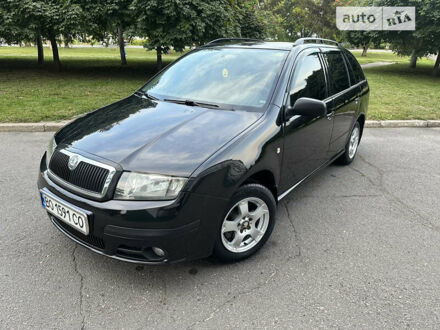 Шкода Фабія 2005 у Полтаві на Automoto.ua Чорний Шкода Фабія, об'ємом двигуна 1.4 л та пробігом 183 тис. км за 4950 $, фото 1 на Automoto.ua