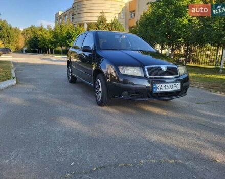 Чорний Шкода Фабія, об'ємом двигуна 1.2 л та пробігом 212 тис. км за 3700 $, фото 1 на Automoto.ua
