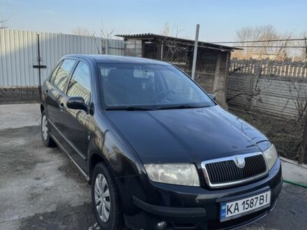 Шкода Фабия 2005 в Киеве на Automoto.ua Черный Шкода Фабия, объемом двигателя 1.2 л и пробегом 215 тыс. км за 4000 $, фото 1 на Automoto.ua