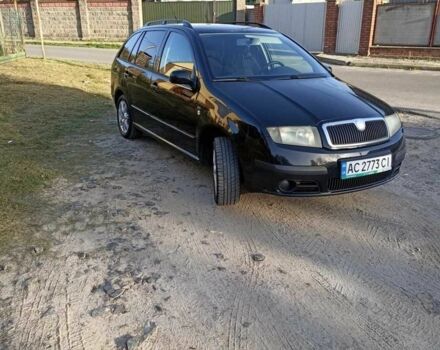 Чорний Шкода Фабія, об'ємом двигуна 1.4 л та пробігом 280 тис. км за 3990 $, фото 1 на Automoto.ua