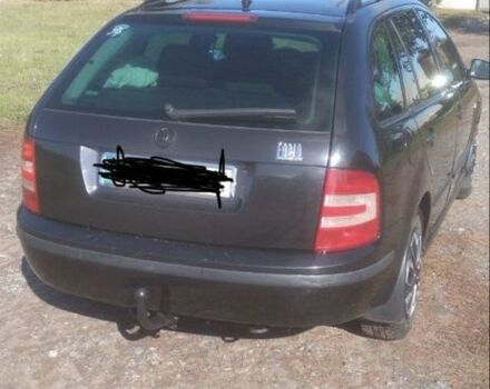 Черный Шкода Фабия, объемом двигателя 1.4 л и пробегом 208 тыс. км за 4000 $, фото 1 на Automoto.ua