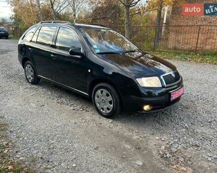 Шкода Фабия 2005 в Казатине на Automoto.ua Черный Шкода Фабия, объемом двигателя 1.4 л и пробегом 184 тыс. км за 4900 $, фото 1 на Automoto.ua
