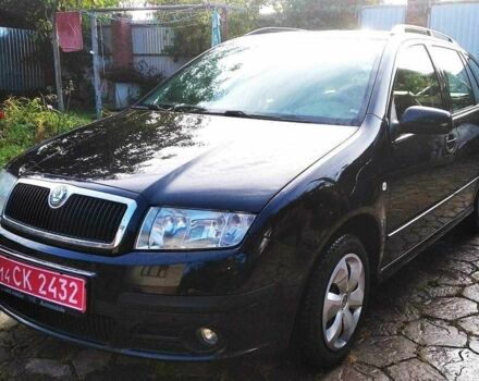Чорний Шкода Фабія, об'ємом двигуна 1.4 л та пробігом 219 тис. км за 4699 $, фото 1 на Automoto.ua