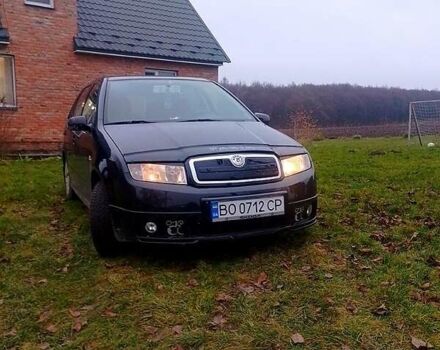 Черный Шкода Фабия, объемом двигателя 1.4 л и пробегом 220 тыс. км за 4444 $, фото 1 на Automoto.ua