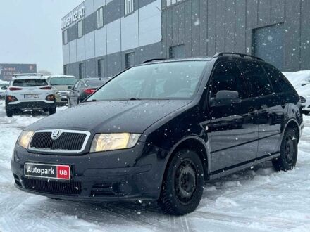 Черный Шкода Фабия, объемом двигателя 1.4 л и пробегом 276 тыс. км за 5440 $, фото 1 на Automoto.ua