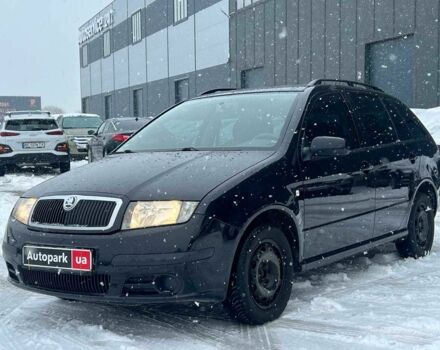 Черный Шкода Фабия, объемом двигателя 1.4 л и пробегом 276 тыс. км за 5440 $, фото 1 на Automoto.ua