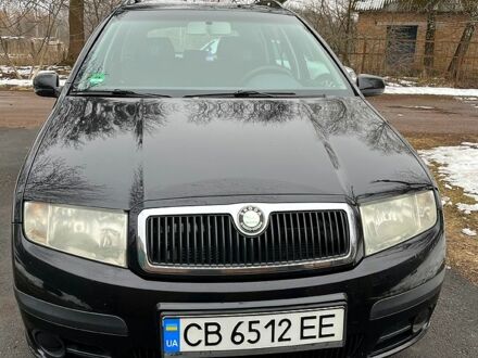 Шкода Фабия 2006 в Чернигове на Automoto.ua Черный Шкода Фабия, объемом двигателя 1.4 л и пробегом 179 тыс. км за 4700 $, фото 1 на Automoto.ua