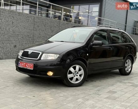 Черный Шкода Фабия, объемом двигателя 1.39 л и пробегом 249 тыс. км за 4550 $, фото 1 на Automoto.ua