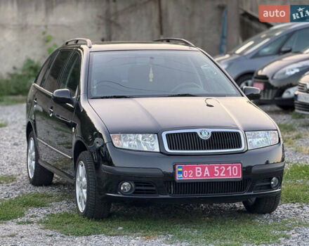 Чорний Шкода Фабія, об'ємом двигуна 1.4 л та пробігом 230 тис. км за 5299 $, фото 1 на Automoto.ua