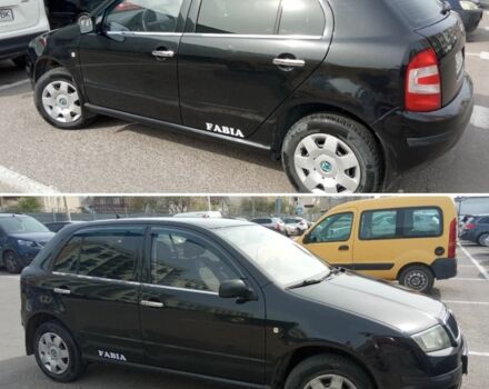 Черный Шкода Фабия, объемом двигателя 1.2 л и пробегом 172 тыс. км за 3800 $, фото 1 на Automoto.ua