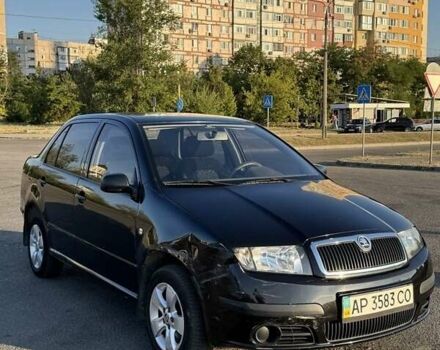 Черный Шкода Фабия, объемом двигателя 1.2 л и пробегом 239 тыс. км за 3500 $, фото 1 на Automoto.ua