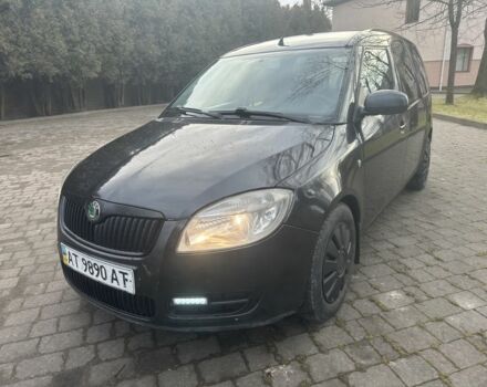 Черный Шкода Фабия, объемом двигателя 1.6 л и пробегом 250 тыс. км за 3100 $, фото 1 на Automoto.ua