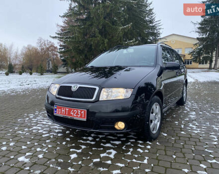 Чорний Шкода Фабія, об'ємом двигуна 1.39 л та пробігом 249 тис. км за 4550 $, фото 1 на Automoto.ua