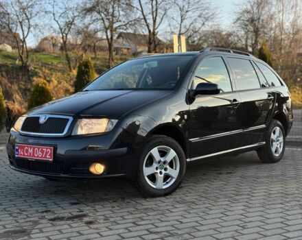 Чорний Шкода Фабія, об'ємом двигуна 1.4 л та пробігом 206 тис. км за 4399 $, фото 1 на Automoto.ua