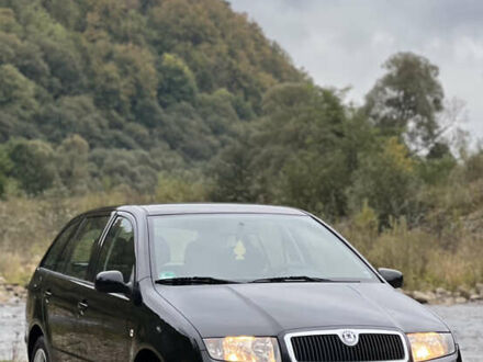 Черный Шкода Фабия, объемом двигателя 1.4 л и пробегом 220 тыс. км за 4450 $, фото 1 на Automoto.ua