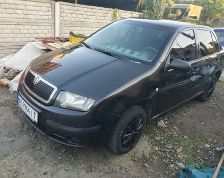 Чорний Шкода Фабія, об'ємом двигуна 1.2 л та пробігом 530 тис. км за 1950 $, фото 1 на Automoto.ua