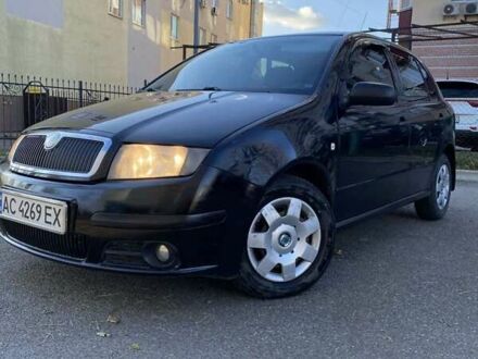 Черный Шкода Фабия, объемом двигателя 1.2 л и пробегом 340 тыс. км за 3150 $, фото 1 на Automoto.ua