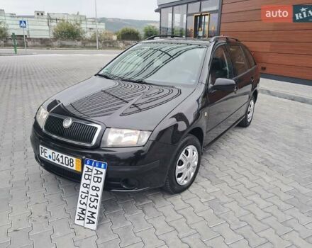 Чорний Шкода Фабія, об'ємом двигуна 1.4 л та пробігом 228 тис. км за 4750 $, фото 1 на Automoto.ua