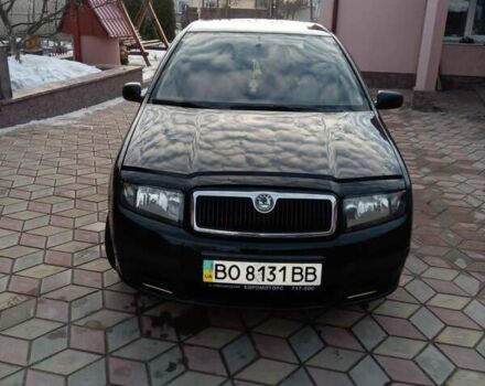 Черный Шкода Фабия, объемом двигателя 1.2 л и пробегом 112 тыс. км за 3600 $, фото 1 на Automoto.ua