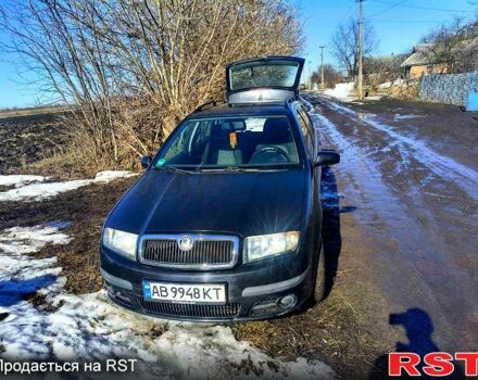 Чорний Шкода Фабія, об'ємом двигуна 1.4 л та пробігом 236 тис. км за 4500 $, фото 1 на Automoto.ua