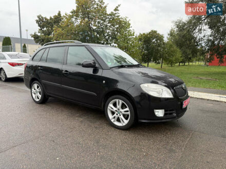 Черный Шкода Фабия, объемом двигателя 1.6 л и пробегом 238 тыс. км за 6800 $, фото 1 на Automoto.ua