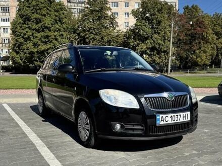 Шкода Фабия 2008 в Луцке на Automoto.ua Черный Шкода Фабия, объемом двигателя 1.39 л и пробегом 287 тыс. км за 5000 $, фото 1 на Automoto.ua