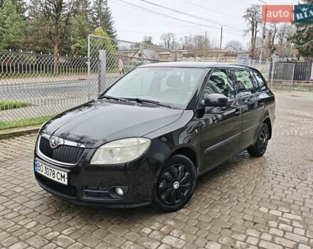 Черный Шкода Фабия, объемом двигателя 1.39 л и пробегом 242 тыс. км за 4850 $, фото 1 на Automoto.ua
