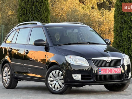 Шкода Фабия 2008 в Виннице на Automoto.ua Черный Шкода Фабия, объемом двигателя 1.4 л и пробегом 195 тыс. км за 5850 $, фото 1 на Automoto.ua
